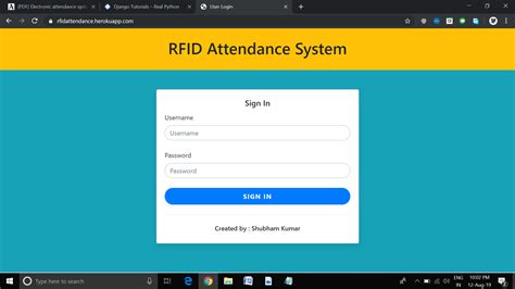 rfid attendance system statement of the problem|attendance monitoring system using rfid.